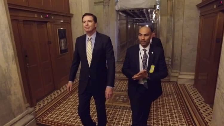 FBI's Comey on Capitol Hill about Trump Tower: NBC