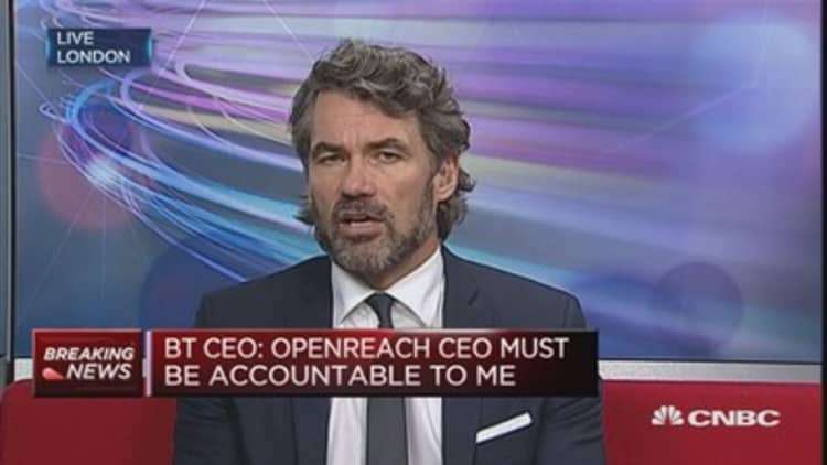 Openreach agreement will impact all of the UK: BT CEO