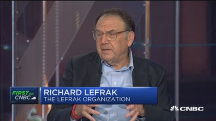 Infrastructure approval process insane:  Richard LeFrak 