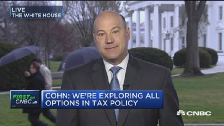 Cohn: We are data-driven and trying to drive the administration to make right decisions