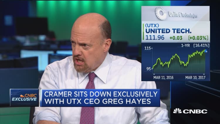 Cramer on UTX: This is the most excited I've seen the CEO