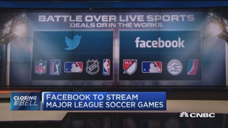 Facebook scores a live-streaming deal with Major League Soccer