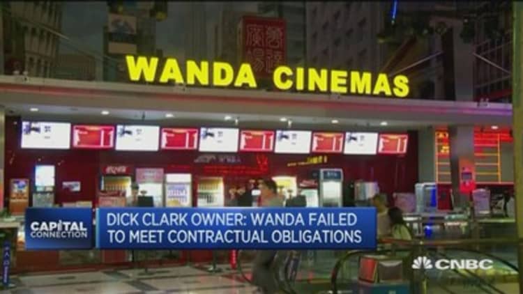 Wanda's Hollywood plans fall through