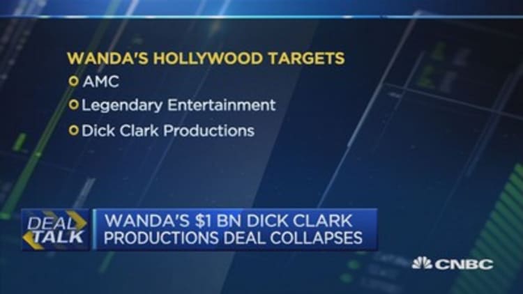 Wanda's $1 billion Dick Clark productions deal collapses