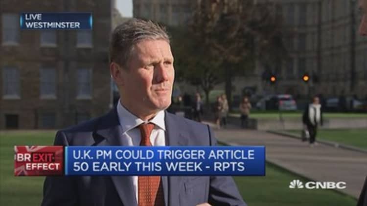 A failed deal would be destructive for UK: Labour’s Starmer