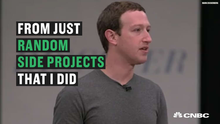 Zuckerberg: Having a hobby can make you better at your job