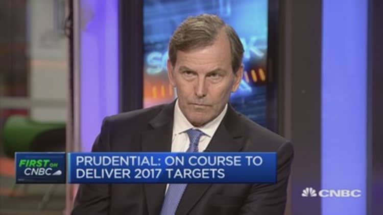 Rising rates are good for Prudential: CEO
