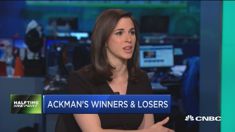 Ackman's winners and losers