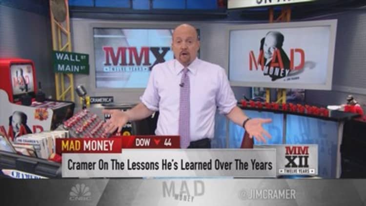 The most important lesson Jim Cramer learned on 12 years of 'Mad Money'