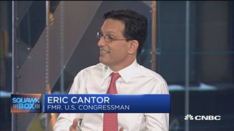 Process isn't pretty but GOP health plan will get done: Eric Cantor