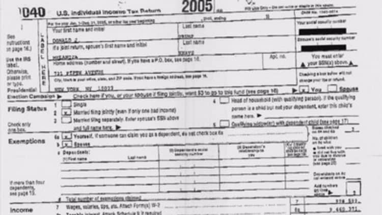 Trump may have leaked his own tax return, says the reporter behind the story