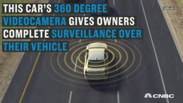 This car has seven cameras to help keep drivers at ease