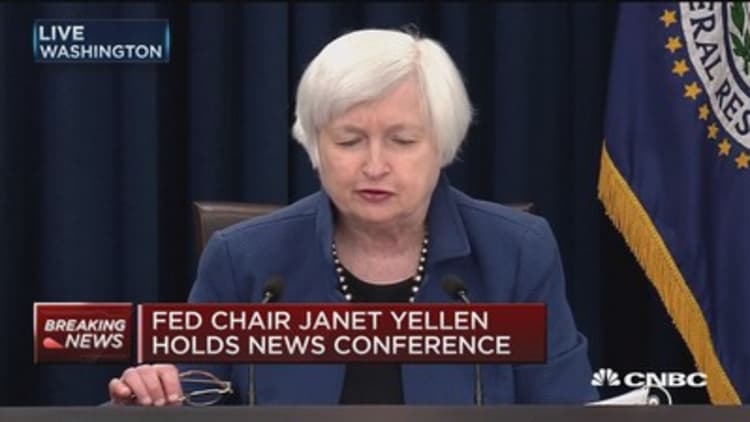 Yellen: Rate hike decision reflects economic progress