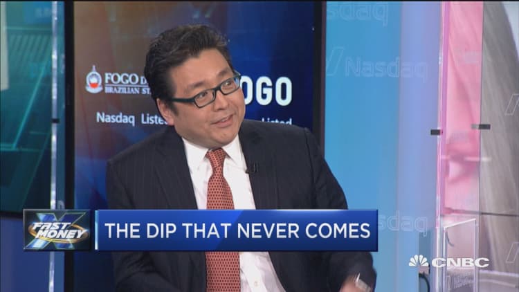Fundstrat's Lee says to buy 'CRAP' at record highs