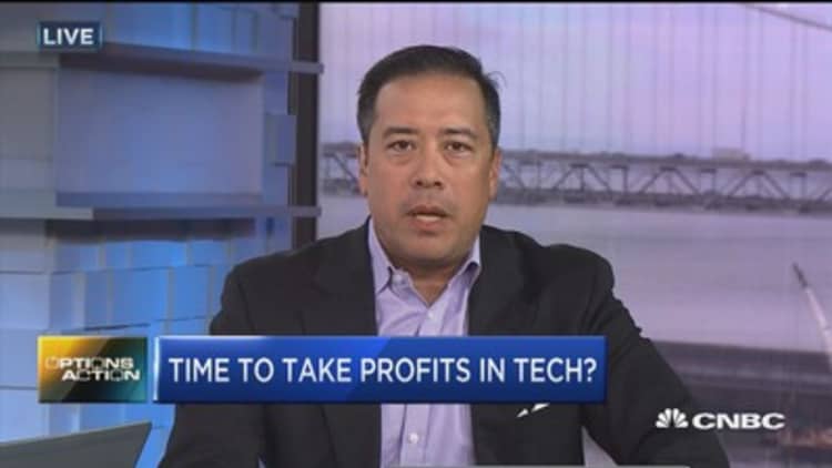 Options Action: Time to take profits in tech?