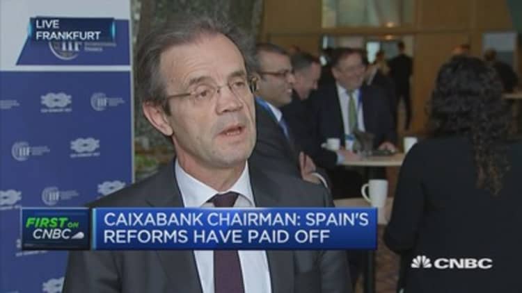 Confident we’ll survive through year of ‘political strain’: CaixaBank Chair