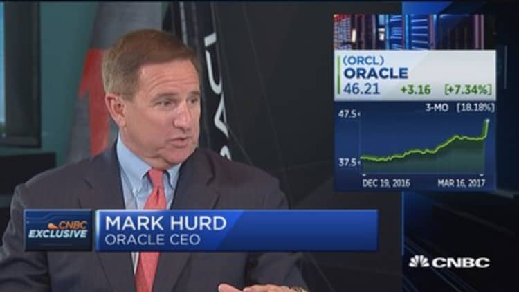 Oracle CEO on earnings, strategy