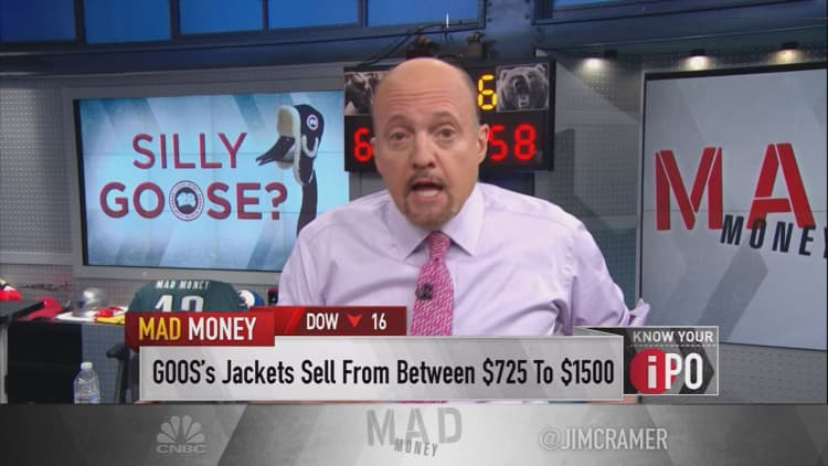 Cramer talks Canada Goose’s IPO and the outerwear maker’s ‘winning combination’