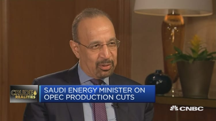 OPEC compliance is 'more than excellent': Saudi minister