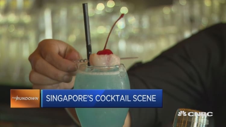 Bottoms up: Singapore's burgeoning cocktail scene 
