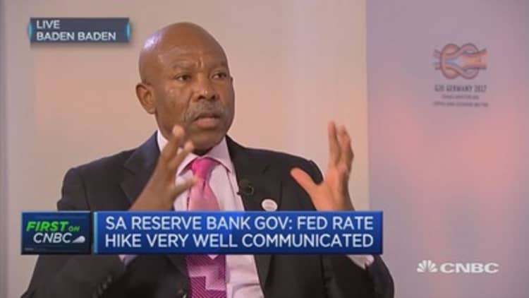 Fed rate hike very well communicated: S. African Reserve Bank