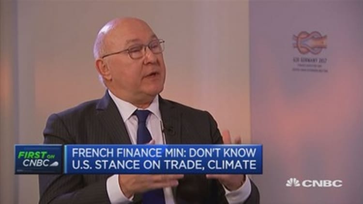 Don’t know US stance on trade, climate: French Fin Min