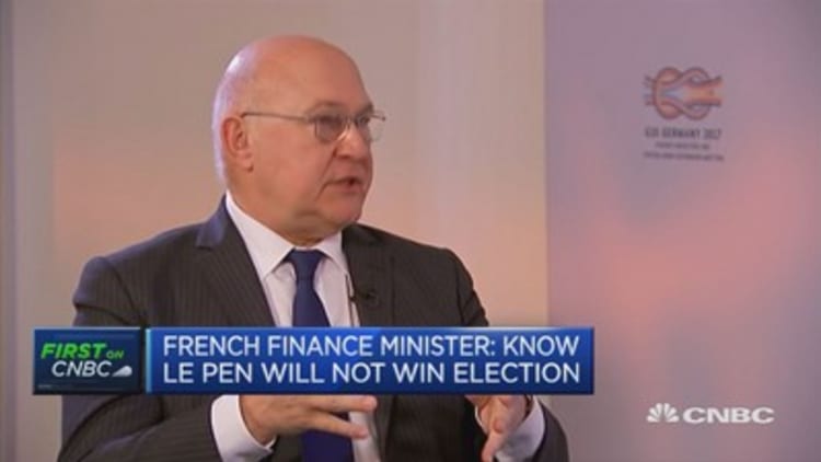 French Fin Min: Know Le Pen will not win election