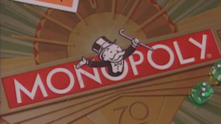 Vintage Monopoly Board Game Pieces Car Wheelbarrow Thimble Houses