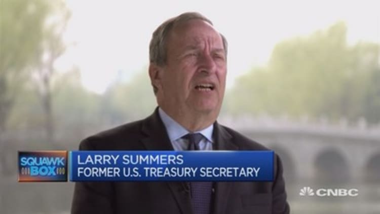 Larry Summers on China's economic growth