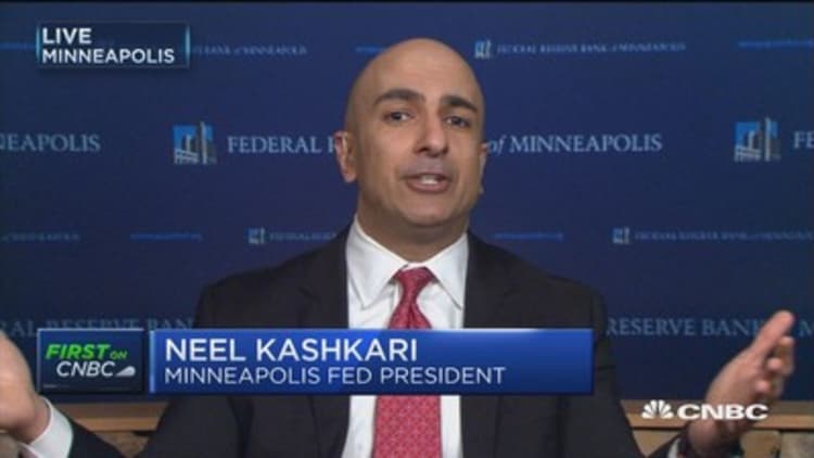 Fed's Kashkari's: Labor market not fully recovered