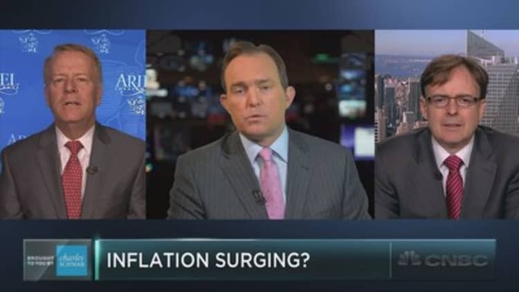 Will rising inflation catch investors offside?