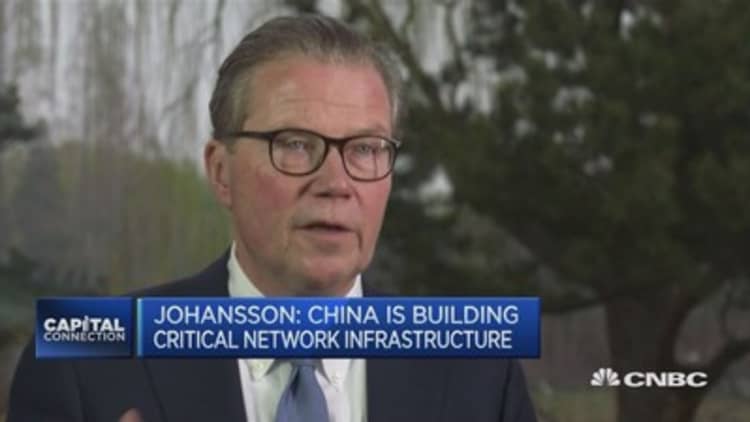 Important to hold onto freer world trade: Ericsson chairman 