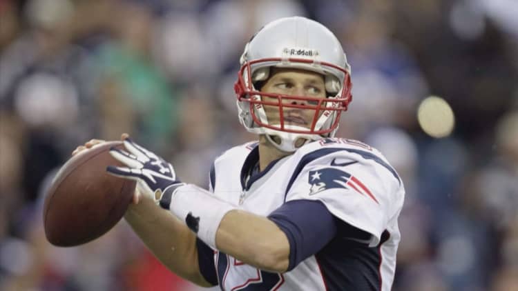 A newspaper exec from Mexico City allegedly swiped two of Tom Brady's Super Bowl jerseys