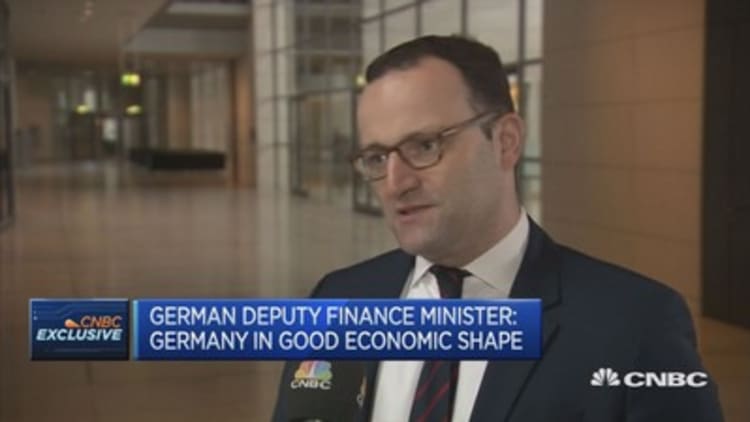 We are in the best economic shape for decades: German deputy Finance minister