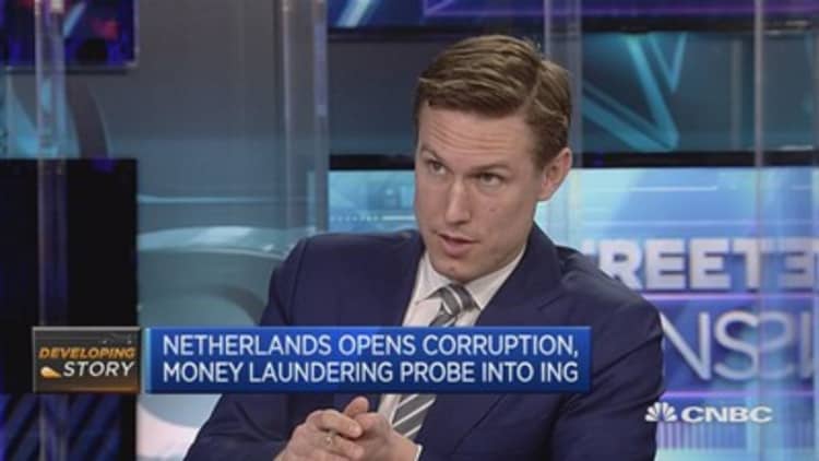 Dutch open probe into ING corruption, money laundering
