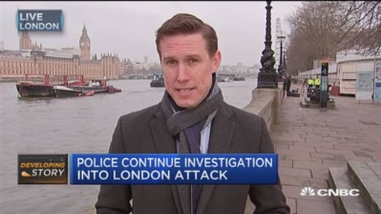 Police continue investigation into London attack