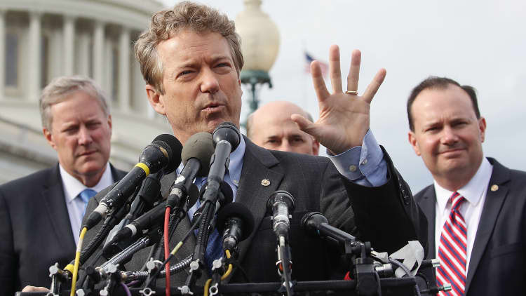 Sen. Rand Paul: Senate health bill 'looks a lot like Obamacare'