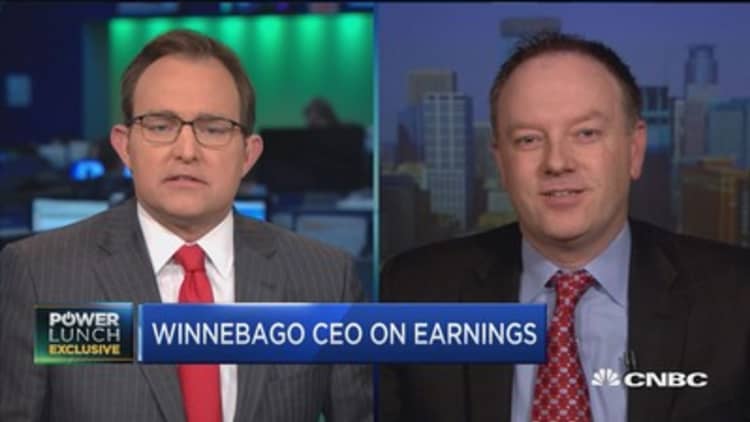 Winnebago CEO: Optimistic RV industry will continue upward momentum