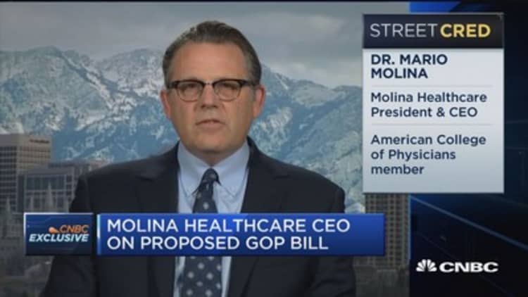 Molina Healthcare CEO: This bill is 'a big step backward and called progress'