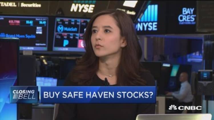 Buy safe haven stocks?