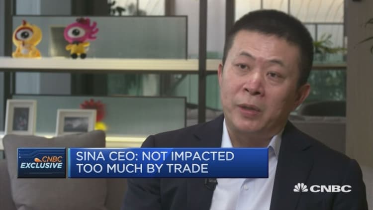 Sina is like Twitter, plus Instagram and YouTube: CEO