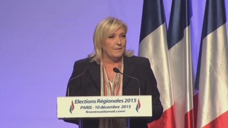 Goldman says Le Pen can win