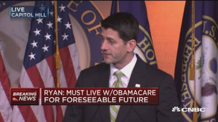 Speaker Ryan: Tax reform now more difficult, but not impossible
