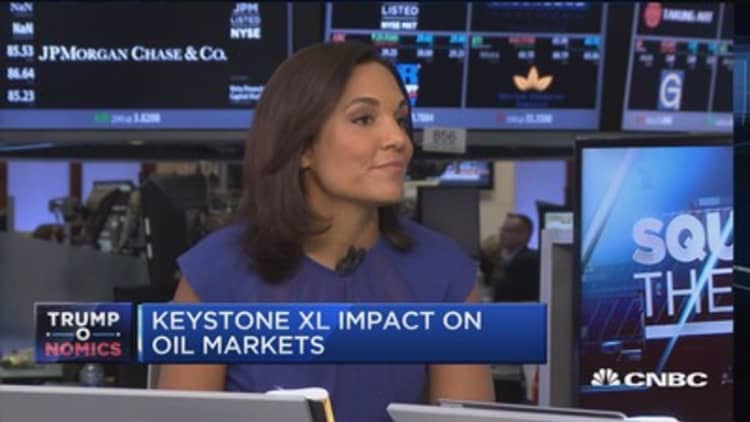 Croft: Keystone won't be an issue for markets tomorrow, or next year