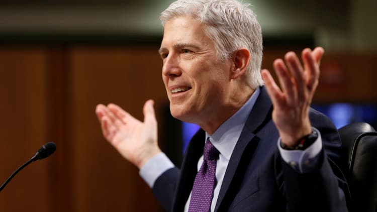 Democrats have votes to filibuster Gorsuch nomination
