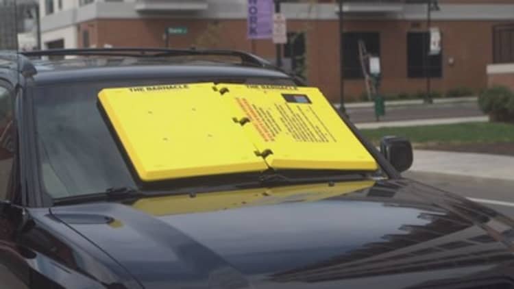 This device is removing the boot, along with the headache, when getting a parking ticket