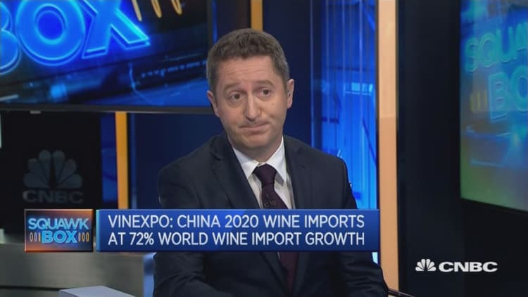 China's growing wine market