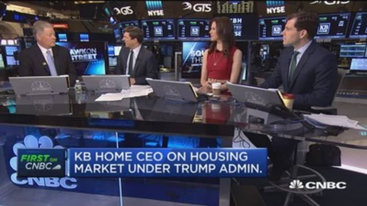 KB Home CEO: A lot of demand and not a lot of supply