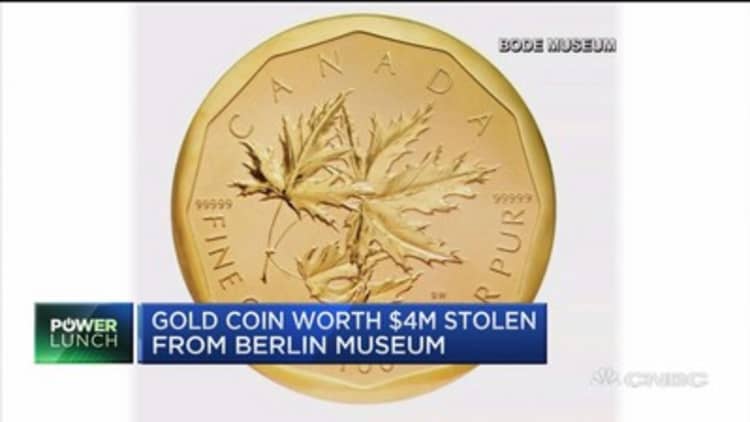 200-lb gold coin worth $4M stolen from Berlin museum