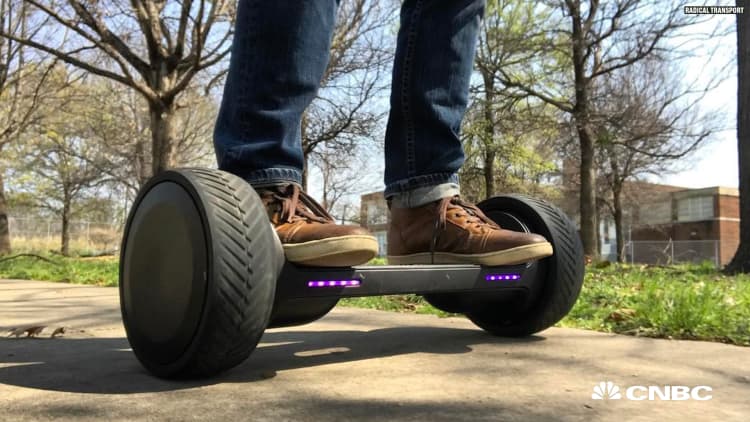 Check out Mark Cuban’s new Kickstarter hoverboards